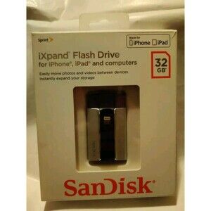 Sandisk 32GB Mobile Flash Drive for iPhones, iPads & Computers SDIX-032G-AP57